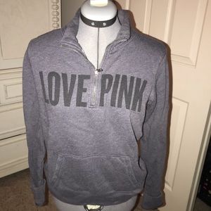 LOVE PINK Quarter Zip